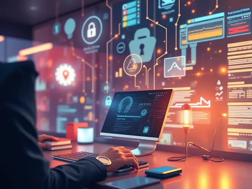 🔐Seguridad de los datos digitales en dispositivos móviles: 10 estrategias para una mayor protección 15 Seguridad de datos digitales para dispositivos móviles: imagen simbólica con candado, smartphone y portátil