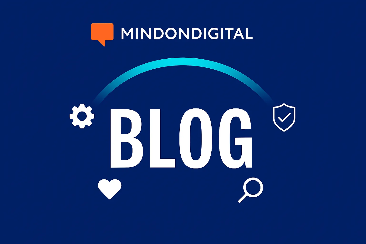 Blog – Digitale Selbstbestimmung & Tools 71 Beitragsbild für den MindOnDigital Blog mit Icons für Tools, Sicherheit, Empathie und digitale Selbstbestimmung auf tiefblauem Hintergrund.